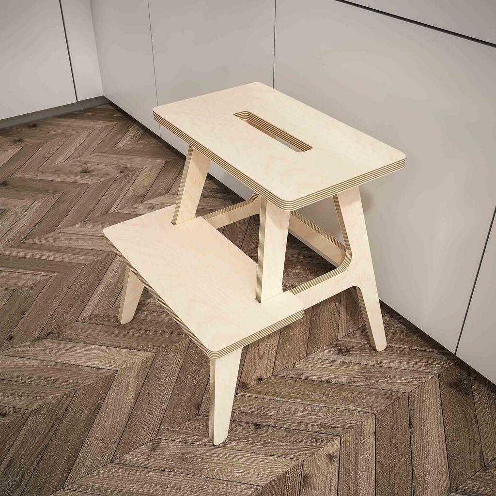 Столче со скали Hanah Home CPT3001-47, 43x47x44 см