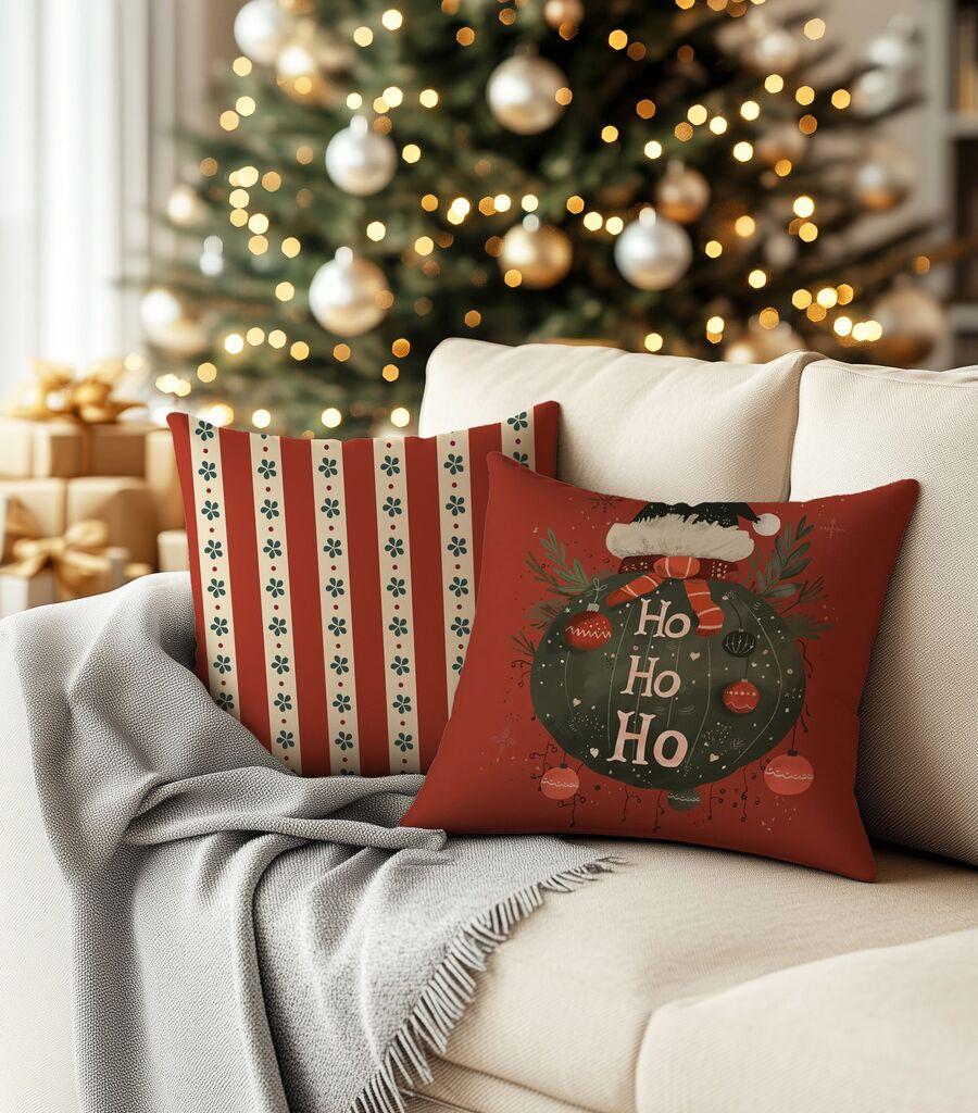 Комплет декоративни навлаки за перници Aberto Design PLW-NWYR26 - 1, 43x43 см, 2 парчиња