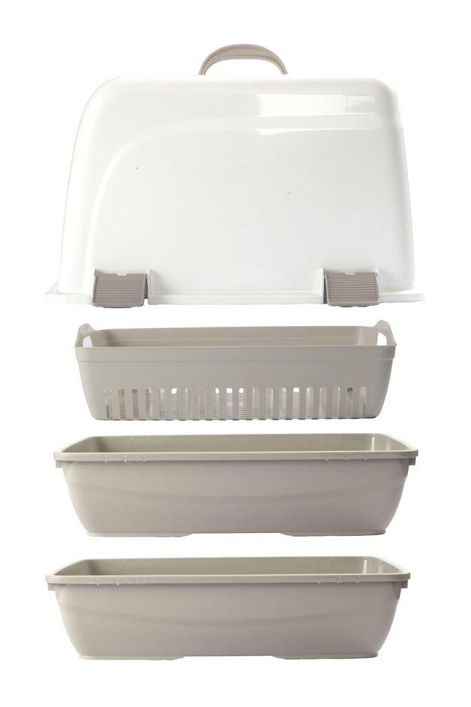 Тоалет за мачки „Шепи и мустаќи" 1164455, сив