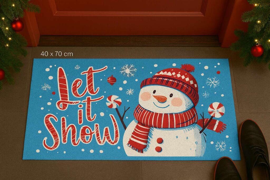 Conceptum Hypnose Doormat Bsr-Crh-Pvc-10, 40 x 70 cm, Шарена