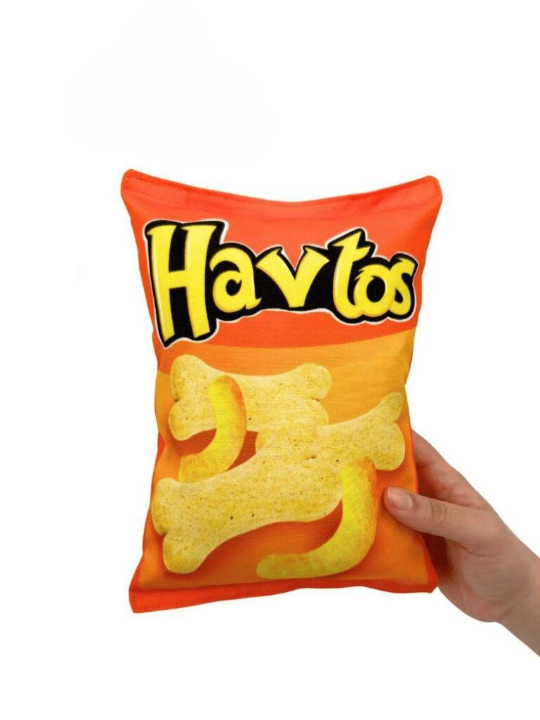 Играчка за кучиња „Шепи и мустаќи" Hawhav 1009, портокалова