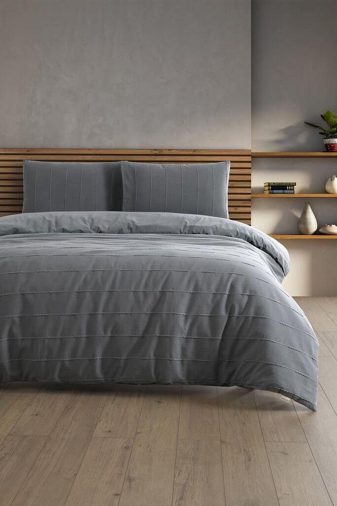 Комплет постелнина L'essentiel Maison, бисерна, антрацит