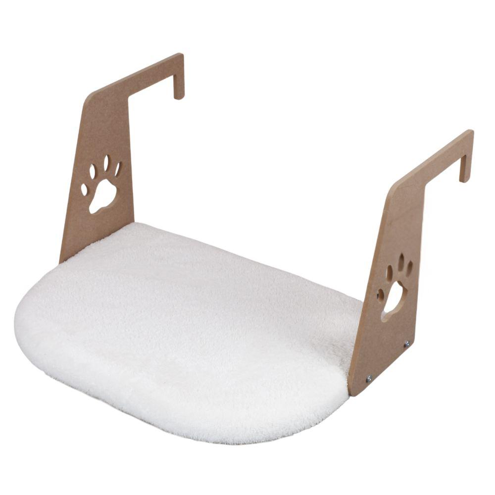 Кревет за мачки „Paws & Whiskers Riana", бел