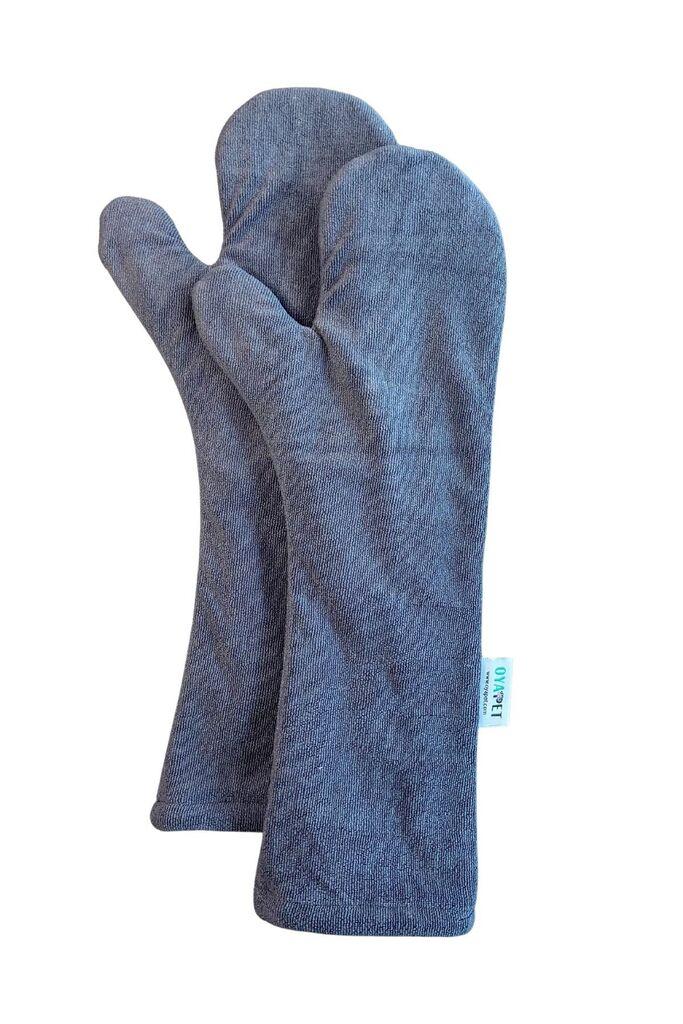 Ракавици за сушење миленици Paws & Whiskers Drymitt, сиви