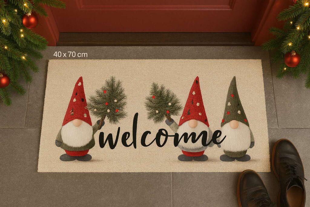 Conceptum Hypnose Doormat Bsr-Crh-Pvc-4, 40 x 70 cm, Шарена