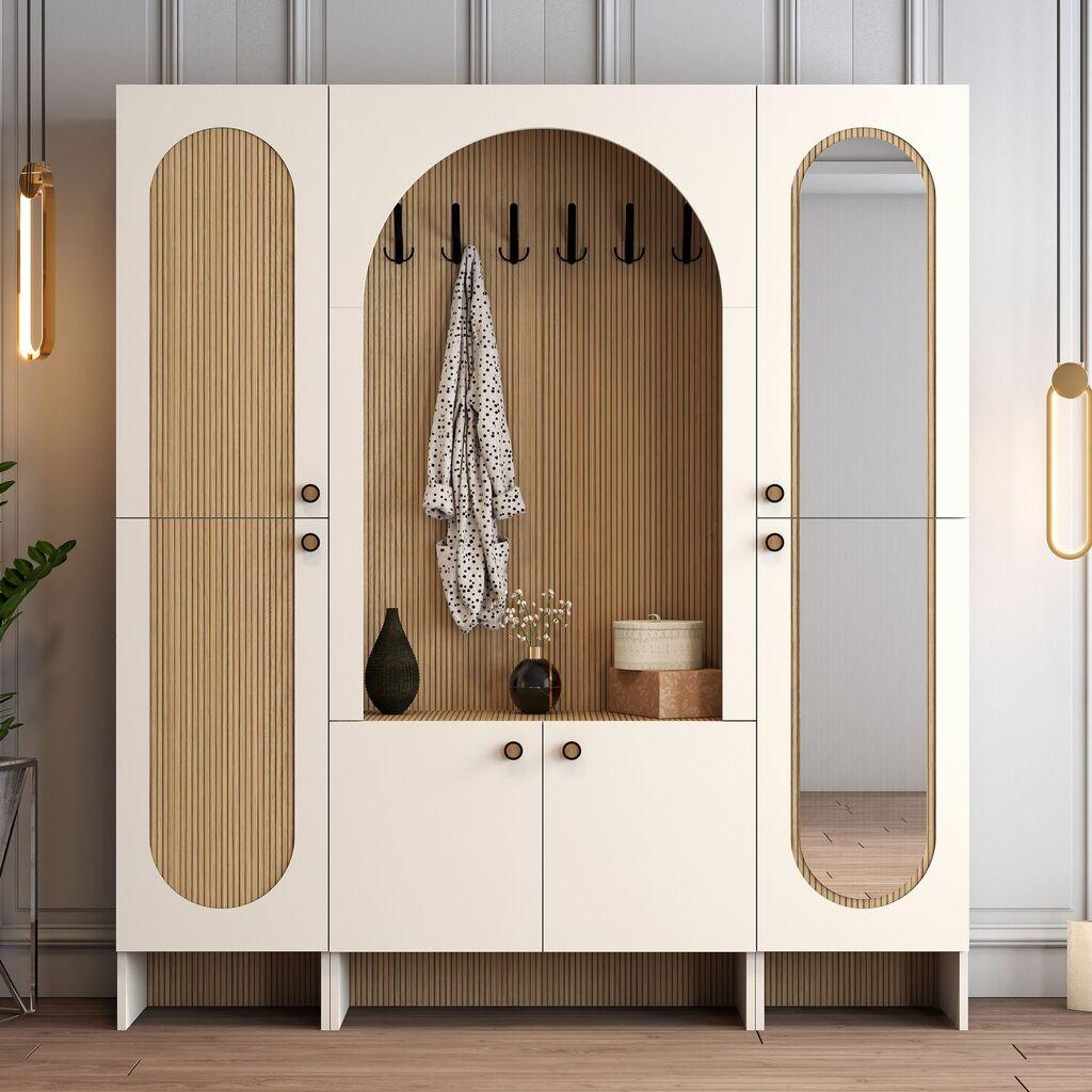 Хана Хоум Чивилук Палермо Клм, 180x 200,6x 37 см, Крем