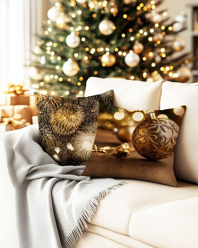 Комплет декоративни навлаки за перници Aberto Design PLW-NWYR26 - 20, 43x43 см, 2 парчиња