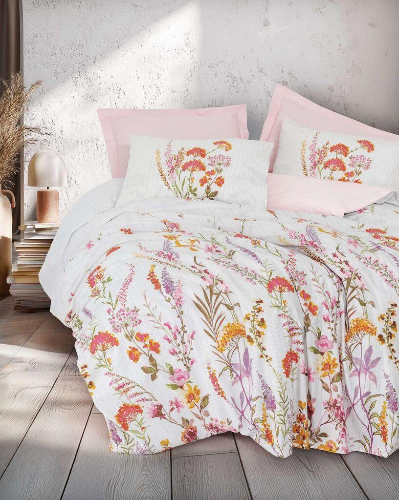 Комплет за покривање L'essentiel Maison Ranfors за еден јорган Lilura, Роза