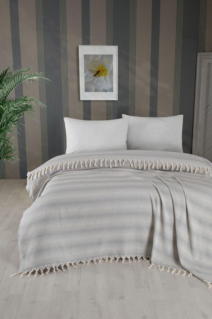 L'essentiel Maison Double pique Milo, 200x230 cm, антрацит
