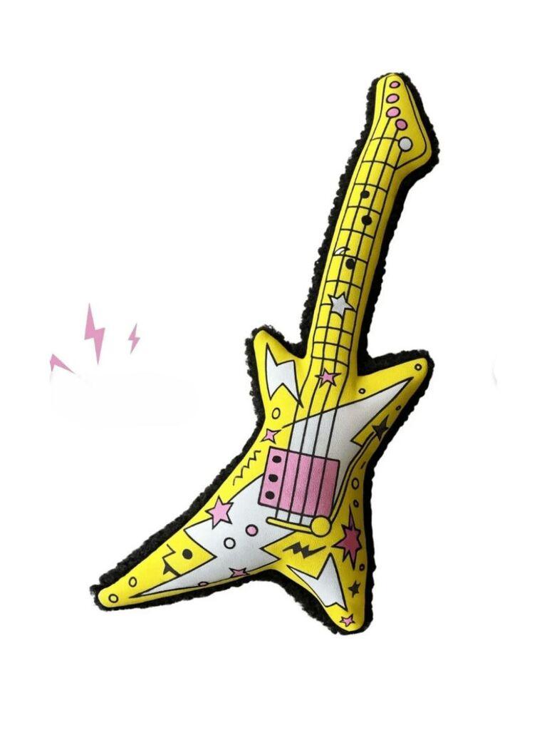 Играчка за кучиња „Шепи и мустаќи" Хавхав 1031, жолта