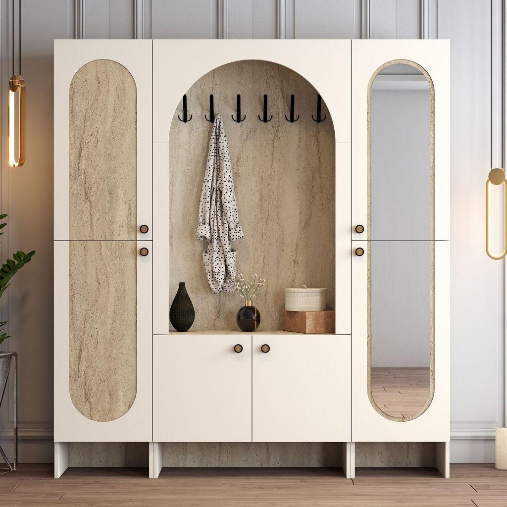 Хана Хоум Чивилук Палермо Клм, 180x 200,6x 37 см, Крем