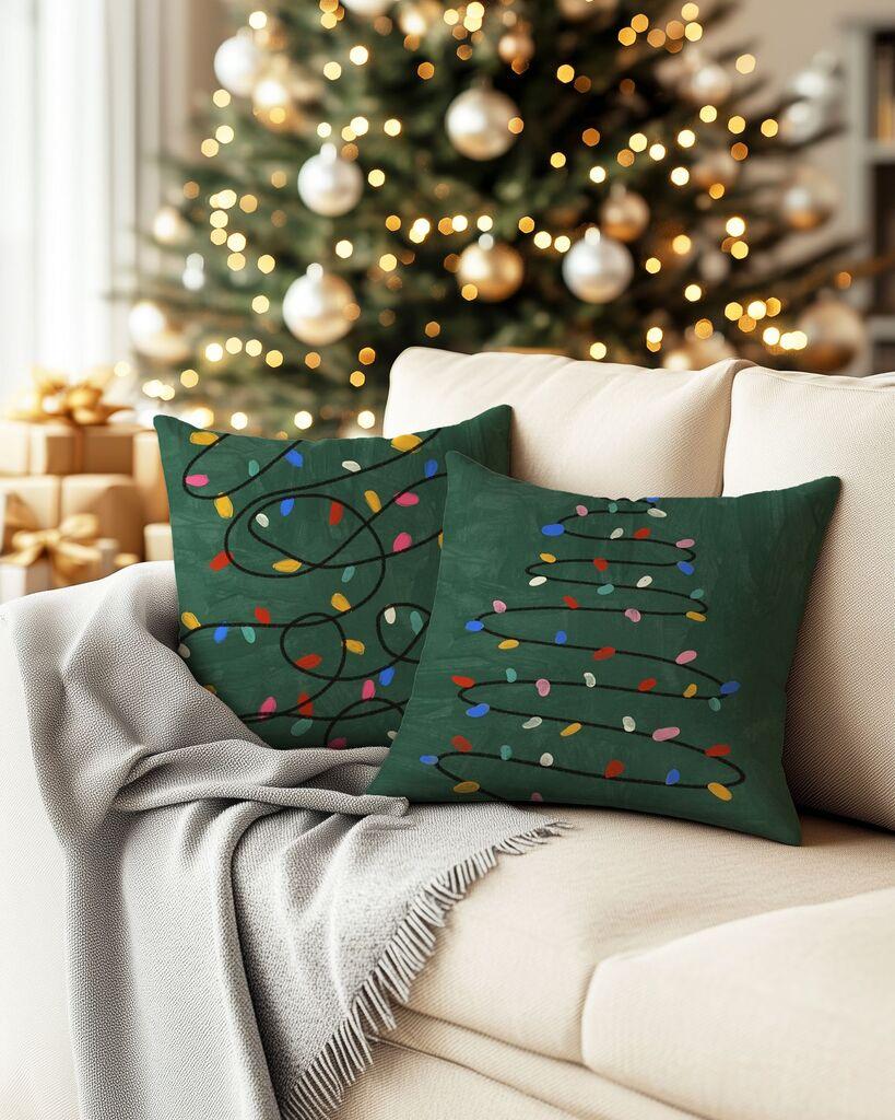 Комплет декоративни навлаки за перници Aberto Design PLW-NWYR26 - 11, 43x43 см, 2 парчиња