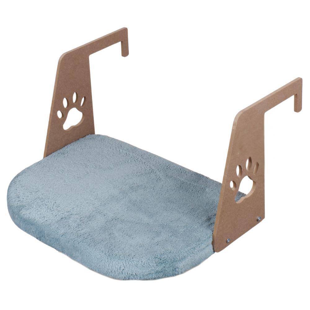 Кревет за мачки „Шепи и мустаќи" Риана, тиркизна