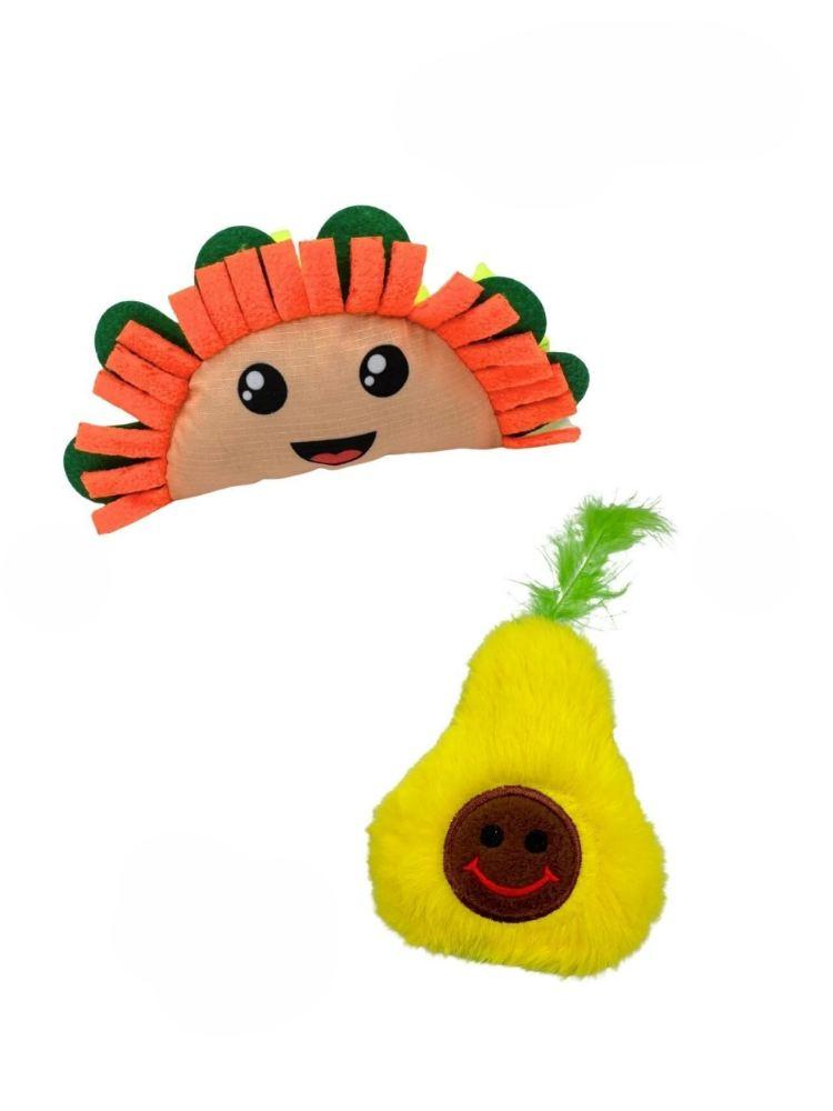 Комплет играчки за мачки „Шепи и мустаќи" Мијав 1014, 2 парчиња, шарени