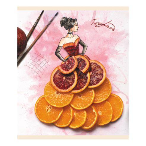 PZBM Тетратка, А5, UV лак, 3D ефект, 48 л., Каро, 027464