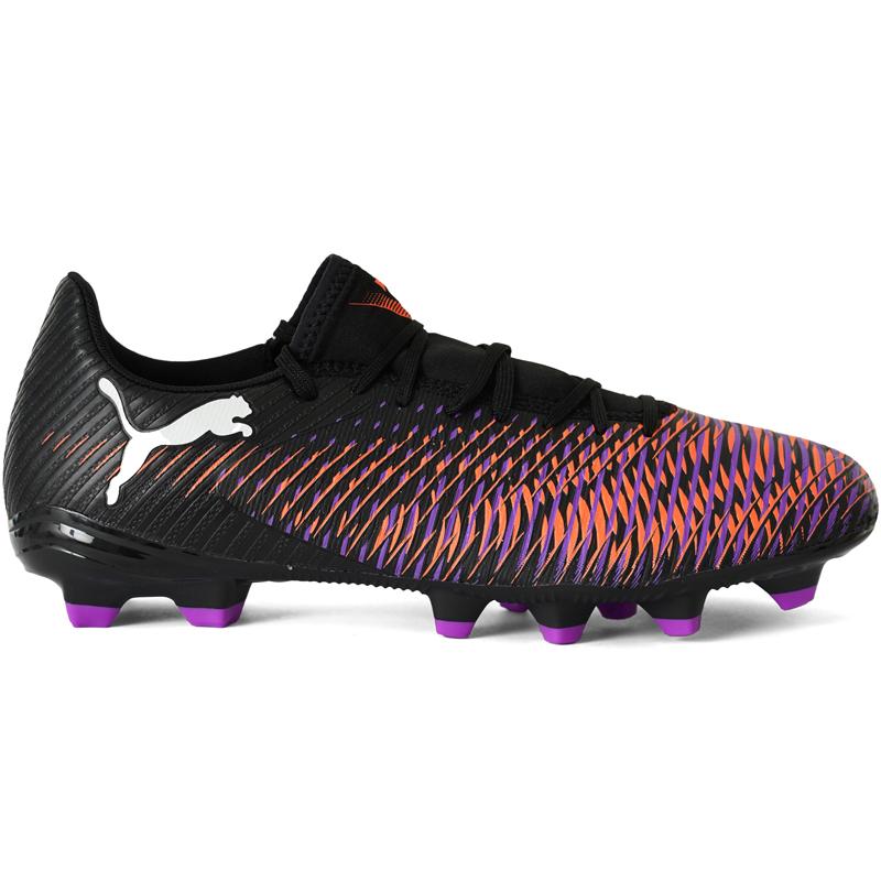 PUMA Men's Future 8 Play FG/AG фудбалски чевли, црни - виолетови