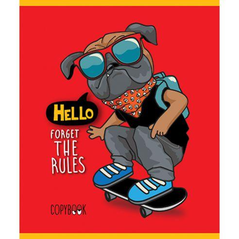 PZBM Тетратка, А5, Лакирана, 48 л., Каро, 029600