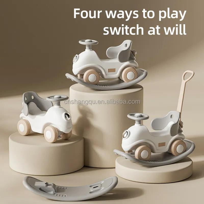 Мултифункционална Играчка 2 во 1 - Лулашка и Количе