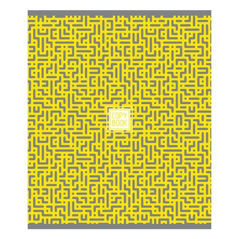 PZBM Тетратка, А5, UV лак и металик лента, 48 л., Каро, 029891