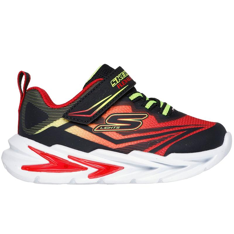 SKECHERS Бебешки чевли Flex - Glow Ultra, Red - Black