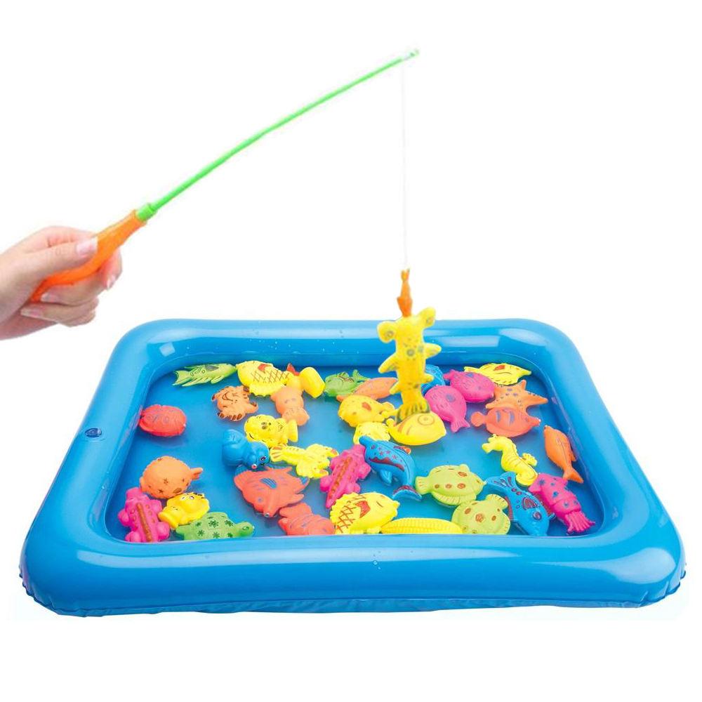 Магнетна Играчка за Ловење Риби за Двајца