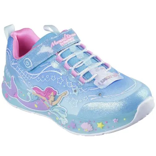 SKECHERS Патики за девојчиња Mermaid Dreams, тиркизни