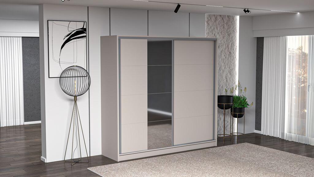 Мебел-Ви Шибер Екон 220 Сива