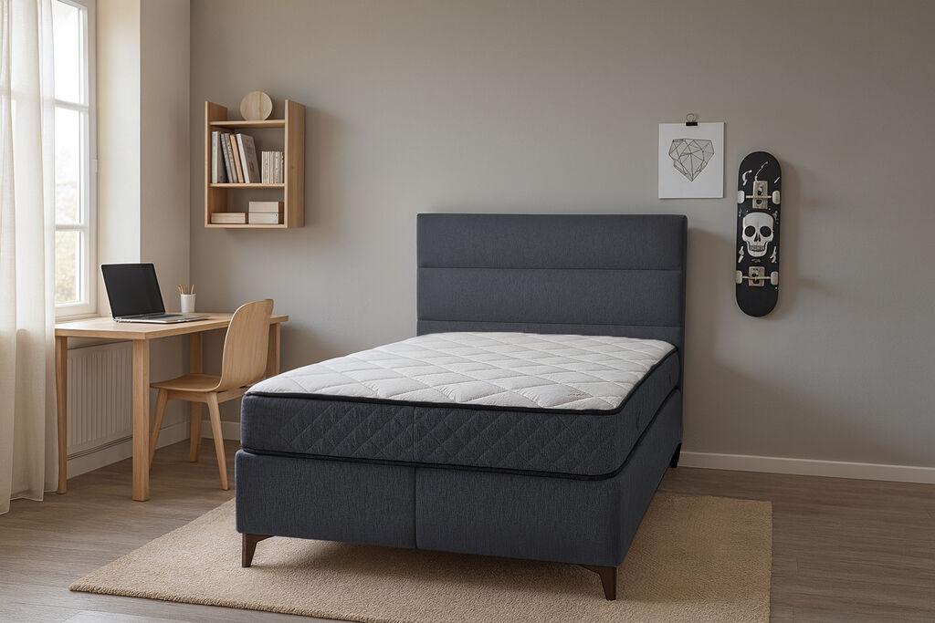 Мебел-Ви Лежај Тренд 140 Сива