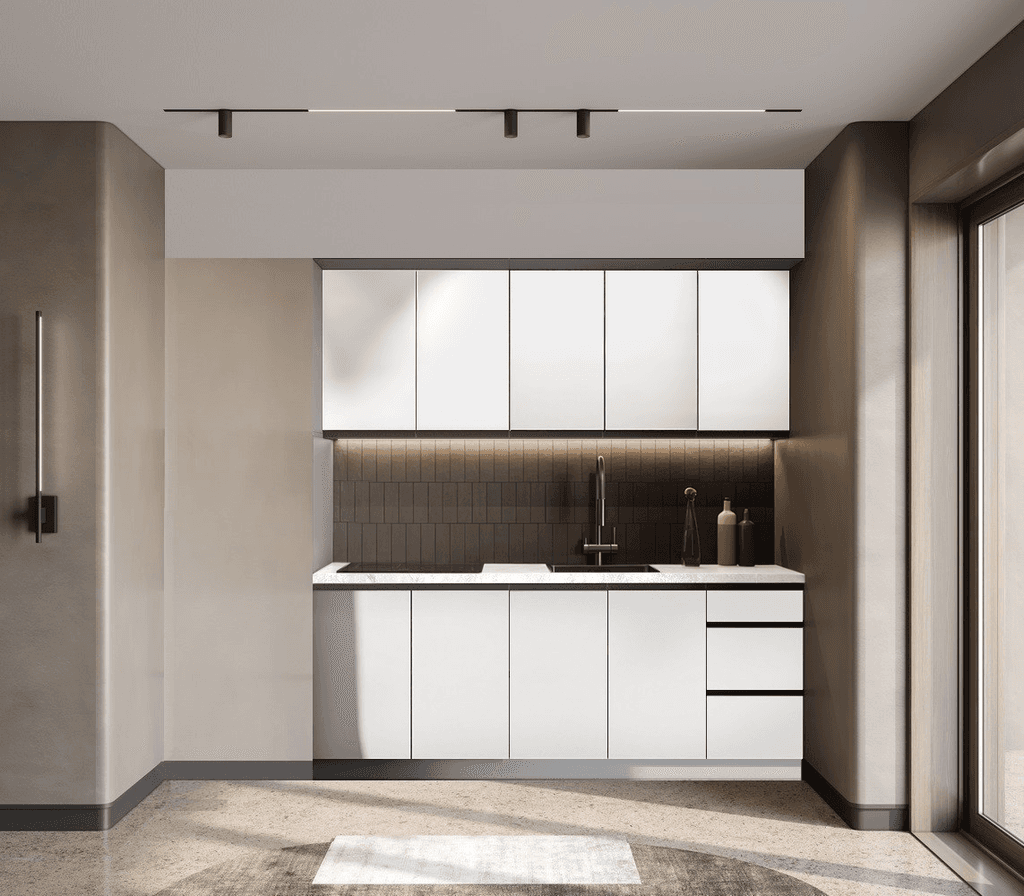 Мебел-Ви Кујна Блок Тина 200 Бела