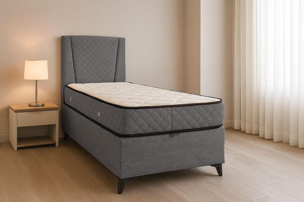 Мебел-Ви Лежај Суде 90 Сива