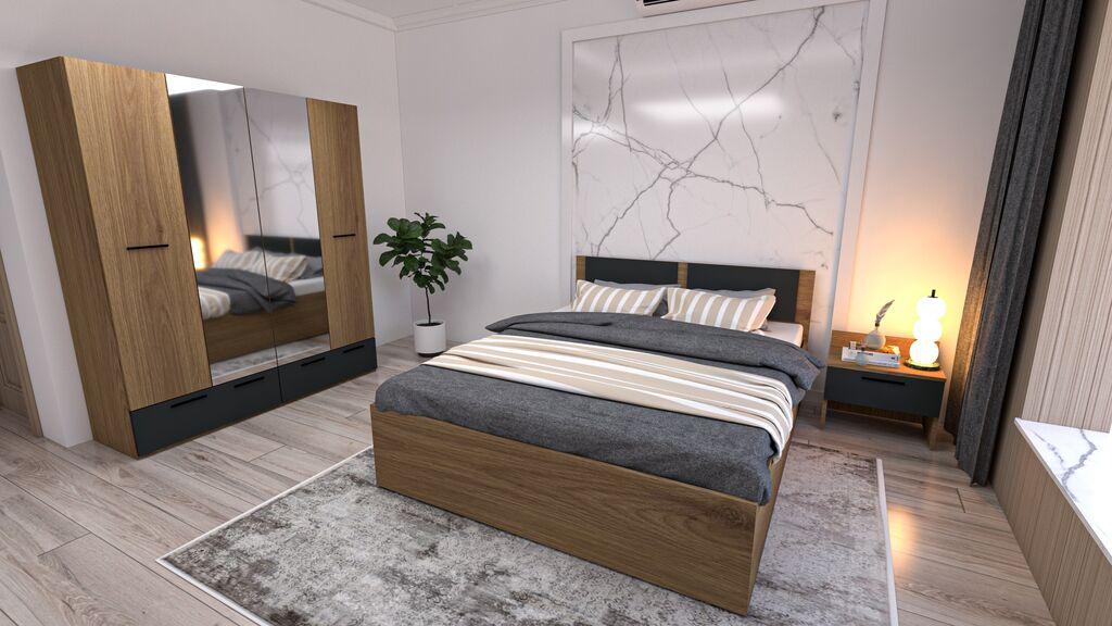 Мебел-Ви Спална Боки Уно