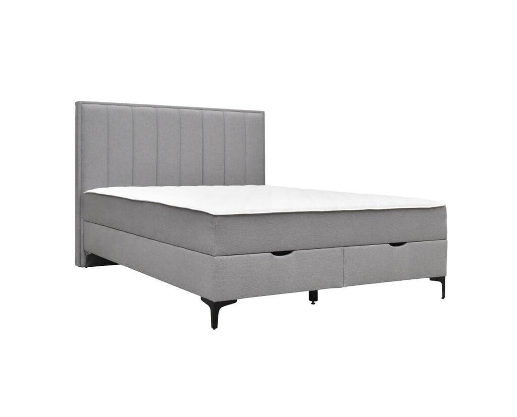 Мебел-Ви Лежај Тексас 160 Сива