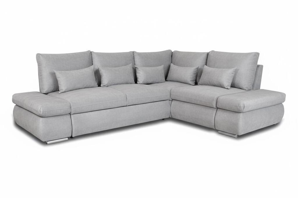 Мебел-Ви Аг Сиена Сива Аголна Гарнитура