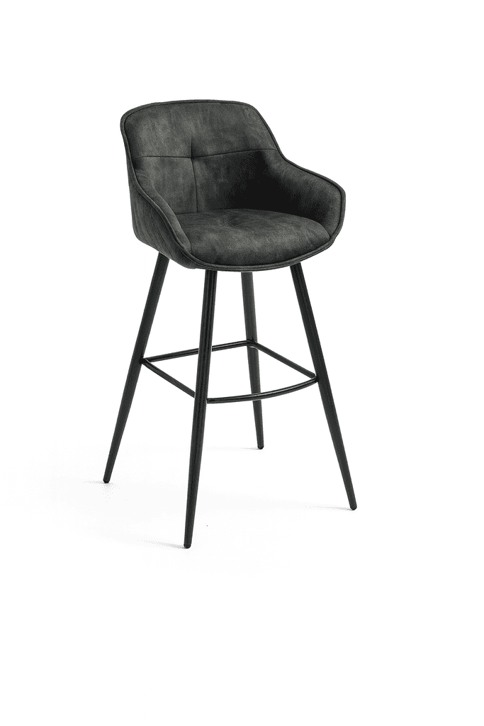 Мебел-Ви Барски Стол Шерлок Зелена