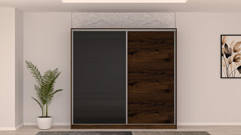 Мебел-Ви Шибер Јава 220 Орев-Црна