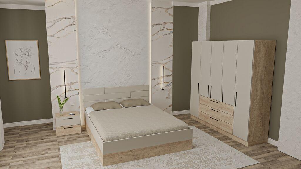 Мебел-Ви Спална Поланд Уно