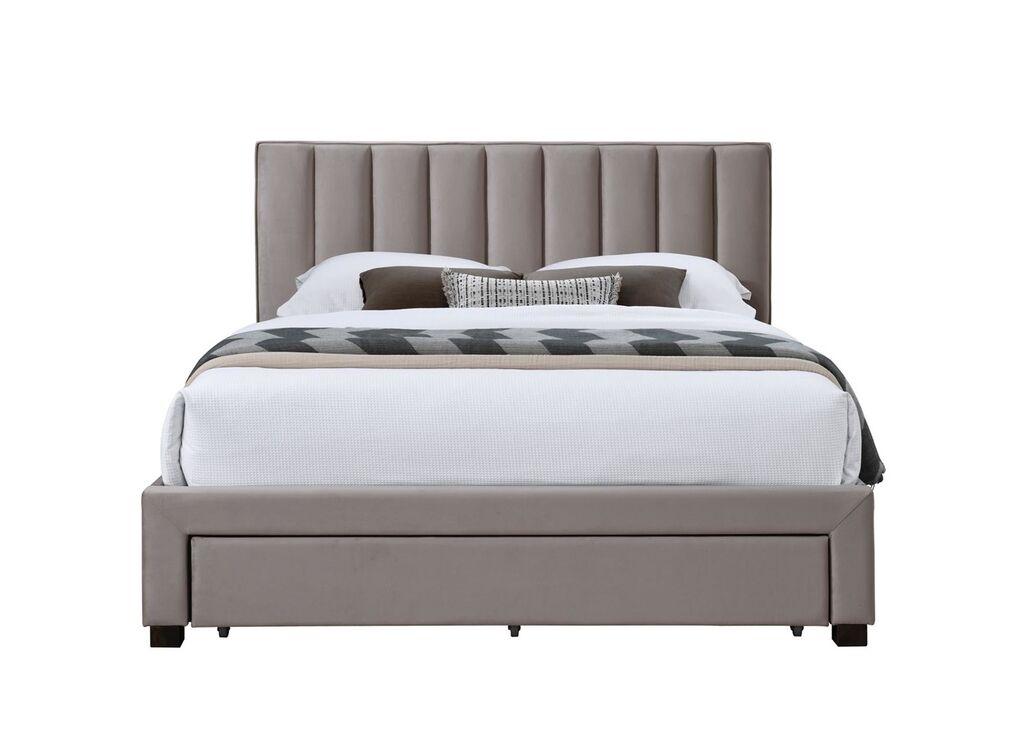 Мебел-Ви Лежај Грејс 140 Крем