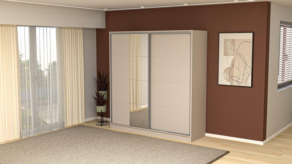 Мебел-Ви Шибер Екон 200 Сива