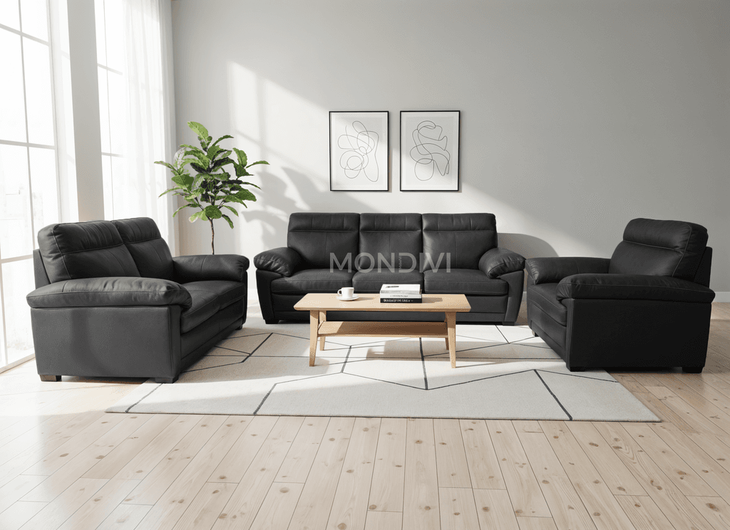 Мондиви Тдф Поситано У-074 Кожа Црна