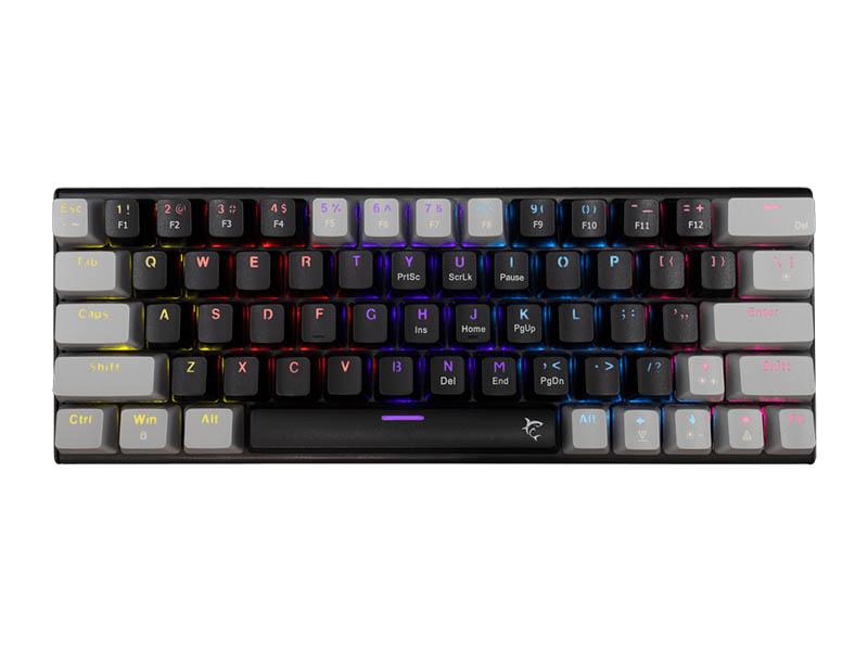 WHITE SHARK Тастатура  Wakizashi 2 TKL 60% Mechanical RGB Red Switch