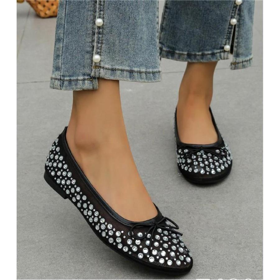 SEA S Женски балетанки црна