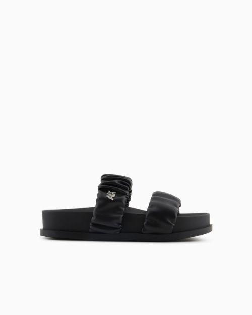 Armani Exchange Женски папучи XDP062-XV926-00002, црни