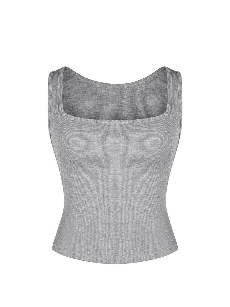 Маица True Comfort Luxe Lounge Top - сива