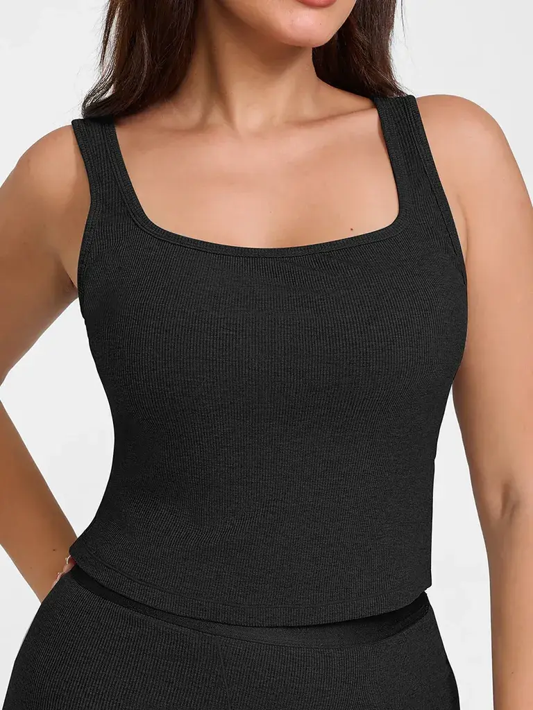 Маица True Comfort Luxe Lounge Top - црна