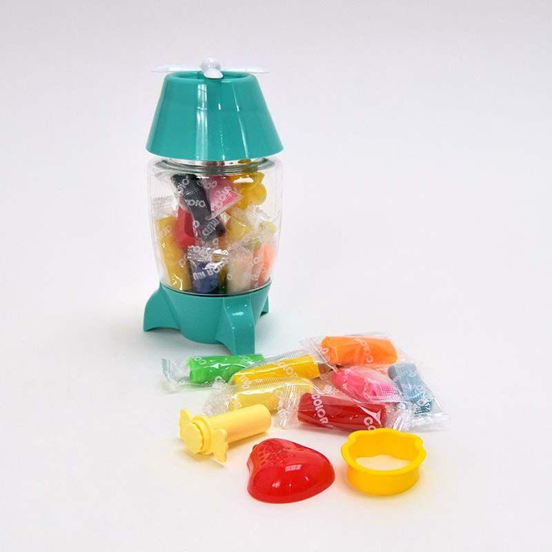 LOCO CROCO Дино пластелин ракета