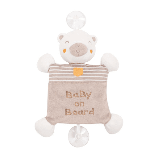 KikkaBoo Мека играчка Baby On Board Teddy Bear