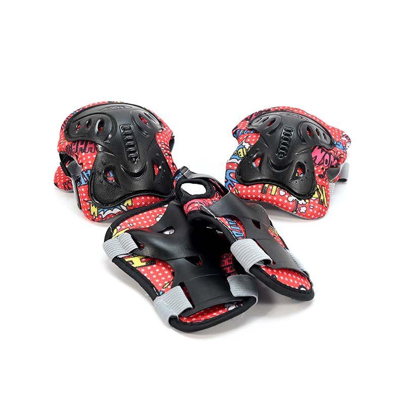 LOCO CROCO Сет штитници со дезен црвени