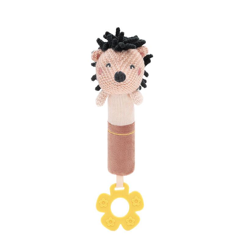 KikkaBoo Мека играчка сквикер со глодалка Hedge Hugs