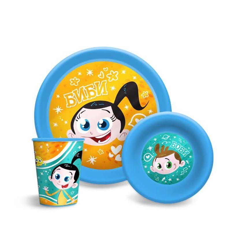 LOCO CROCO Сет за храна Биби и Боби