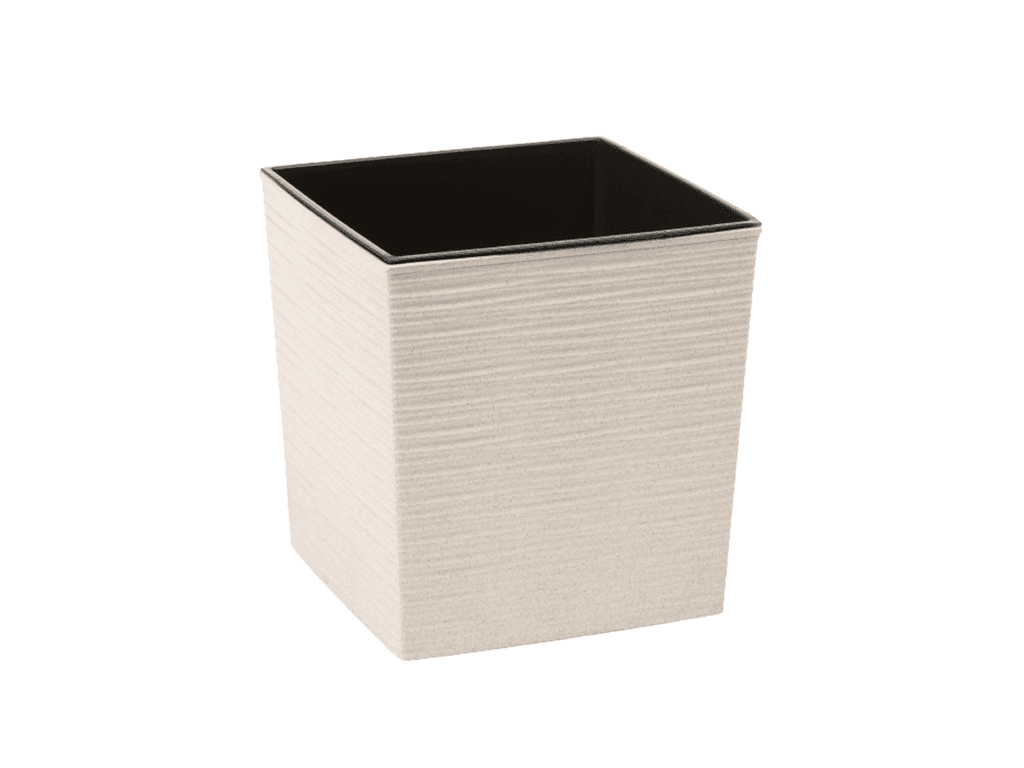 Саксија Juka Eco 19x19cm - бела